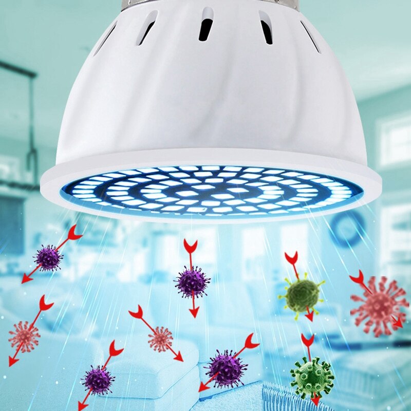 Germicidal Light UVC Lamp LED UV Desinfection Lamp B22 LED Ultraviolet Light Bulb