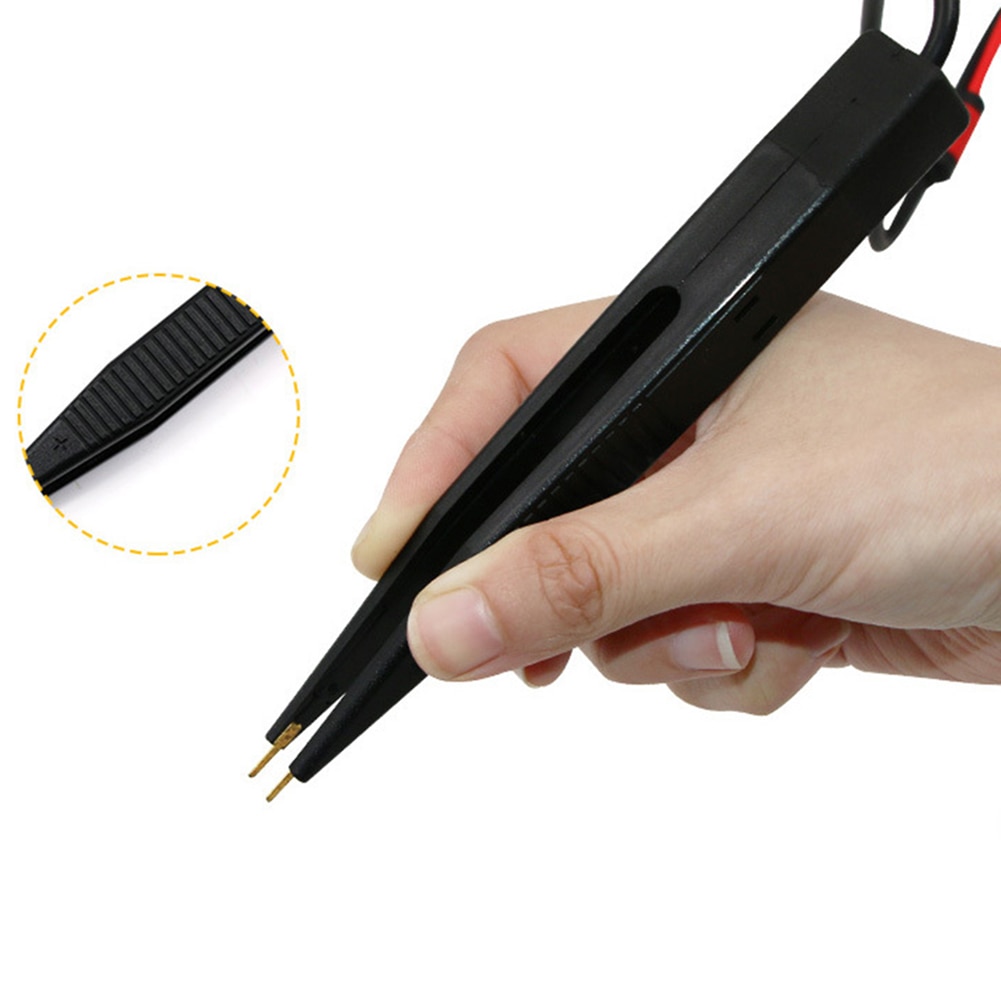 Smd Test Leads Chip Component Lcr Testing Tool Multimeter Tester Clip Meter Pen Lead Probe Pincet Condensator Weerstand
