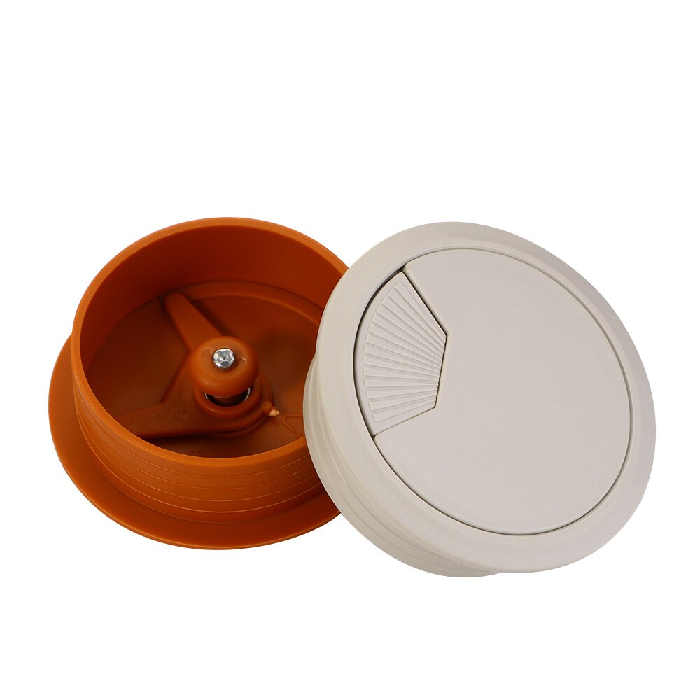 1 Pcs Bureau Praktische 60Mm Plastic Kabel Clips Hole Cover Computer Draad Netjes Kabel Organizer Houder