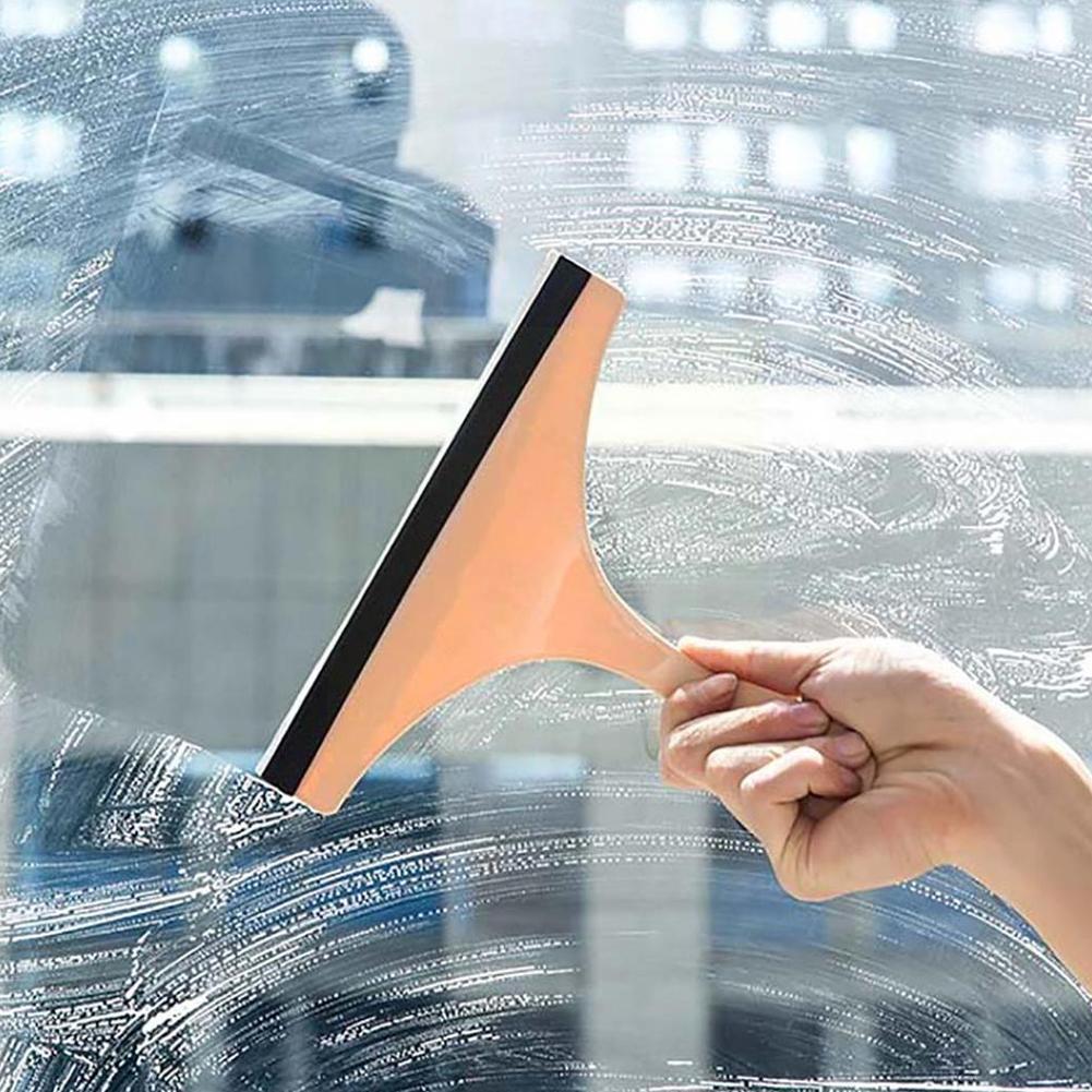 Rubber Window Wiping Glass Cleaning Tool Kitchen Bathroom Gadget Door Non-slip Accessories Floor Removing Water Home Wiper Y0A6