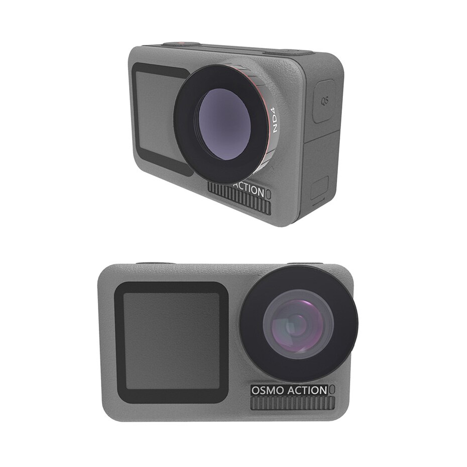 Camera Lens Filter Voor Dji Osmo Action Polarisatiefilters Cpl Uv Nd 4 8 16 32 64 Neutral Density Filters Voor osmo Action Accessoires