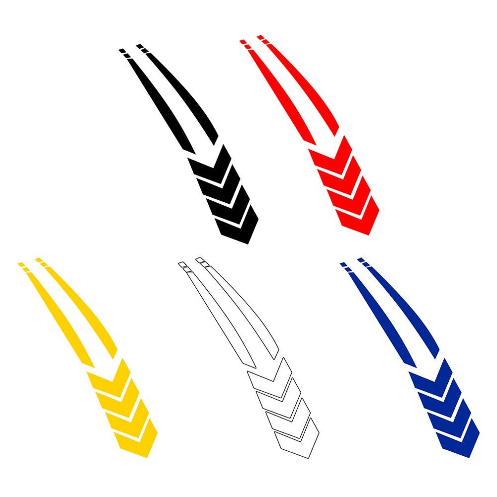 Car Stickers Stripe Fender Reflective Car Stickers Line Stickers Motorcycle Stickers Waterproof Scratch Car Stickers