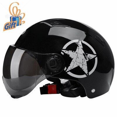 Cykelhjelm mountain road cykelhjelm med briller komfortable voksne mænds casco bicicleta hombre cykelhjelme: Sort
