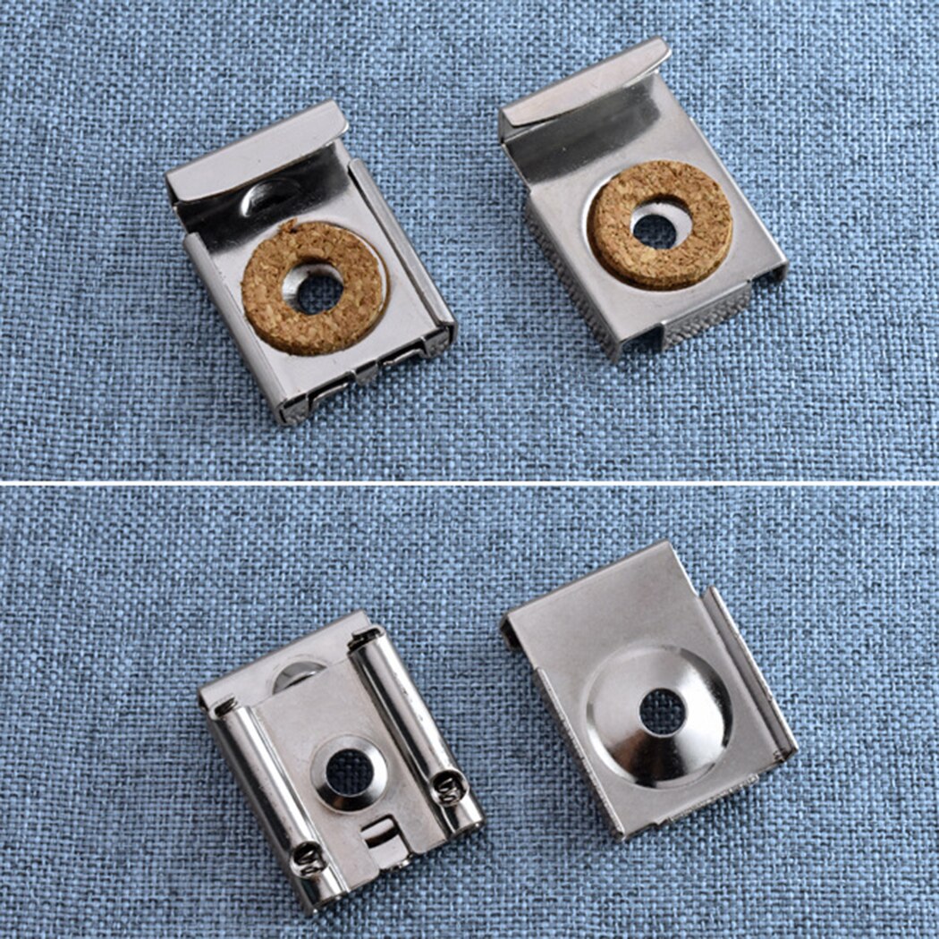 8-Piece Plastic Button Mounting Kit - License Plate Clamps & Fixing ...