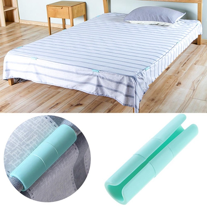 ¡Oferta! 10 unids/set de pinzas de sujeción para sábanas de cama sujetadores para colchones pinzas para ropa pinzas de sujeción antideslizantes