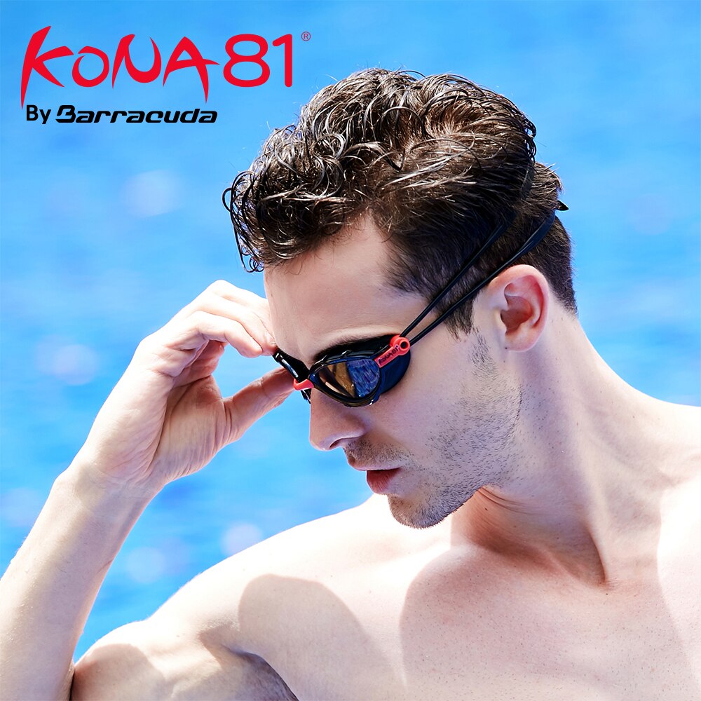 Barracuda KONA81 Swimming Goggles K912 Triathlon Photochromic Lenses Anti-fog UV Protection Waterproof for Adults #91235 Eyewear