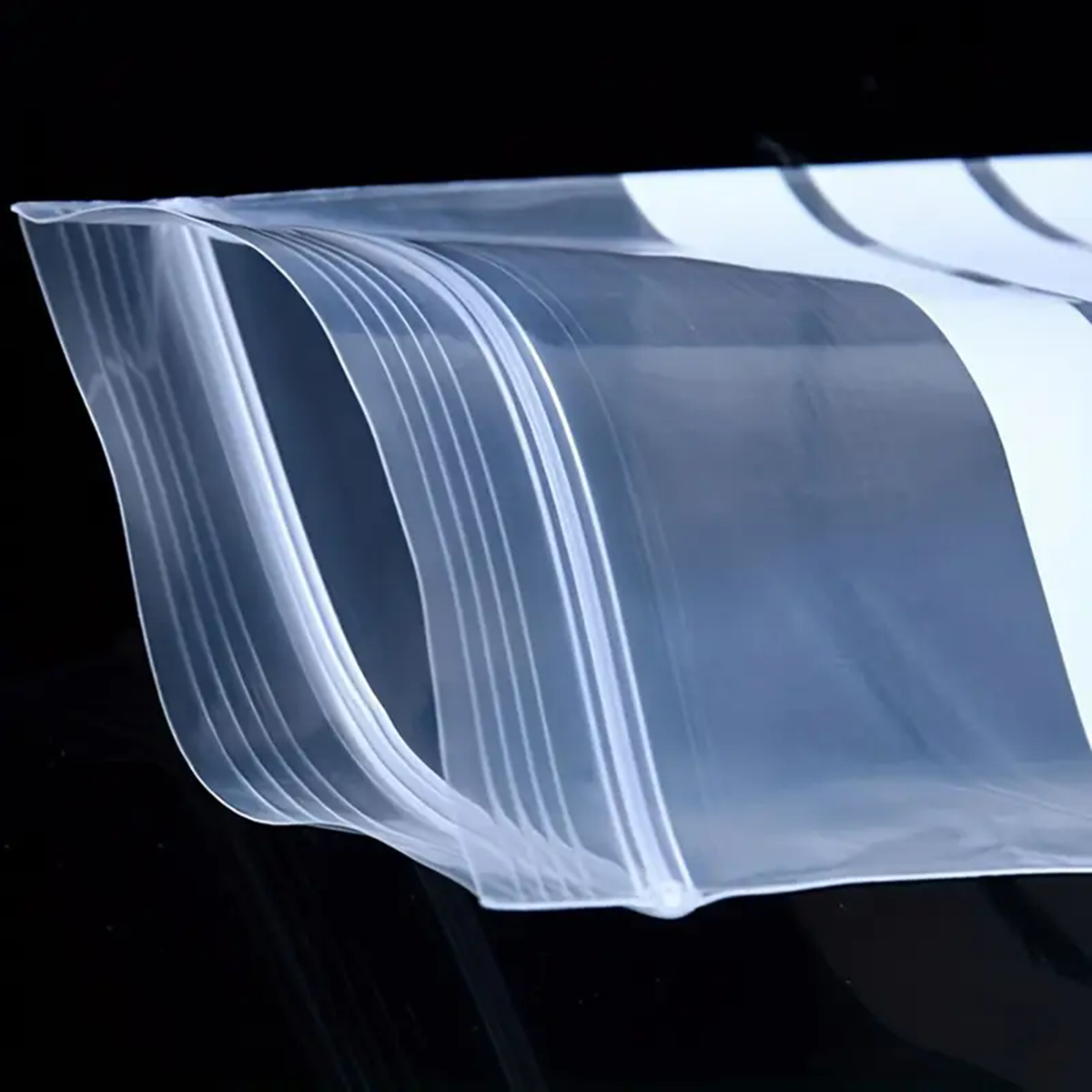 Ziplock Plastic Zakjes - 100 Stuks - Zelfsluitend - Beschrijfbaar - Opbergzakjes
