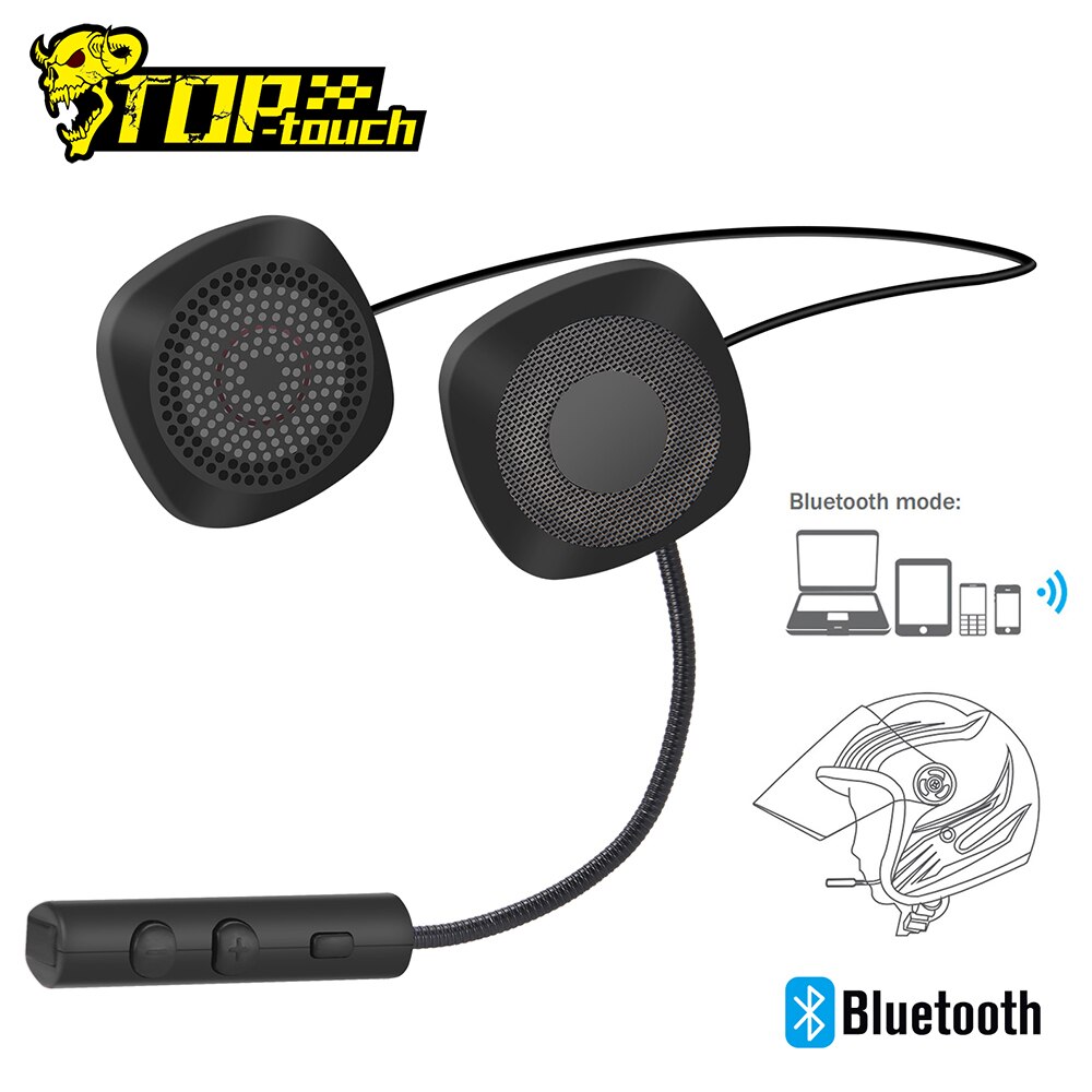 Getnoog Helm Headset Motorfiets Bluetooth Headset Waterdichte Helm Bluetooth Wired Bluetooth Komt Met Fm Voor Motorfiets