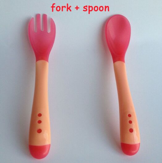 Baby Geschirr einstellen freundlicher Geschirr Baby Lernen Gerichte Fütterung Schüssel Löffel temperatur gabel weihnachten Lebensmittel Schüssel: rot