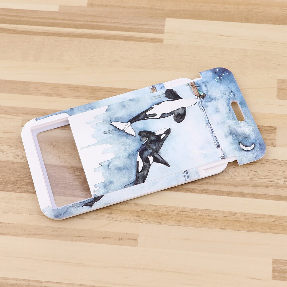 YQ973 Whales Key Lanyard Phone Strap Keychain Lariat Phone Rope Shark Animals Key Cord ID Credit Card Badge Holder