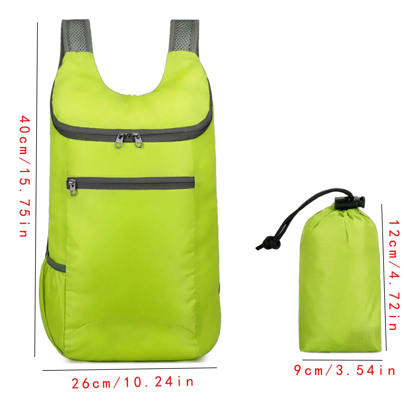 1pc Weekend Travel Bag, Foldable Waterproof Tear-resistant Lightweight Backpack, Large Capacity Travel Business Backpack, Sports: SKY BLUE