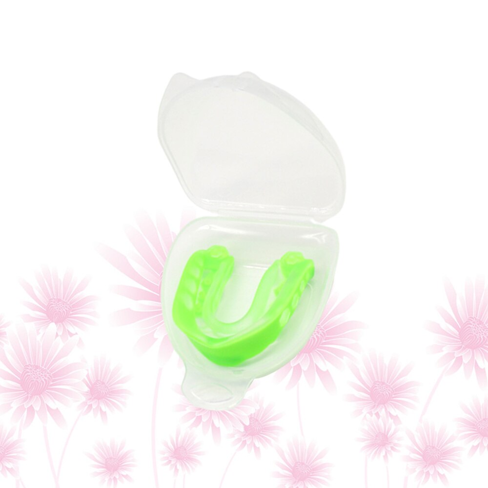 sport munn vakt praktisk sport seler tenner seler beskytter til boksing fotball hockey rugby sparring (svart + gjennomsiktig: Bilde 4