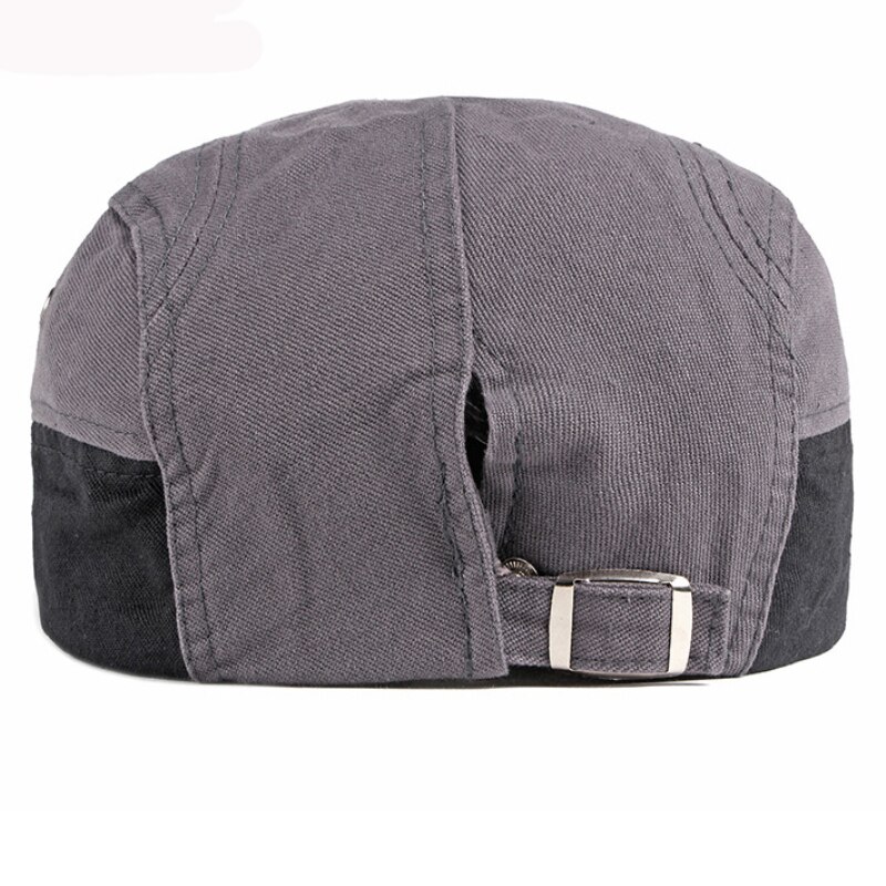HT3012 boinas sombrero Primavera Verano gorra de algodón transpirable ajustable para hombre artista pintor sombrero Ivy Newsboy gorra plana hombres mujeres boina Cap