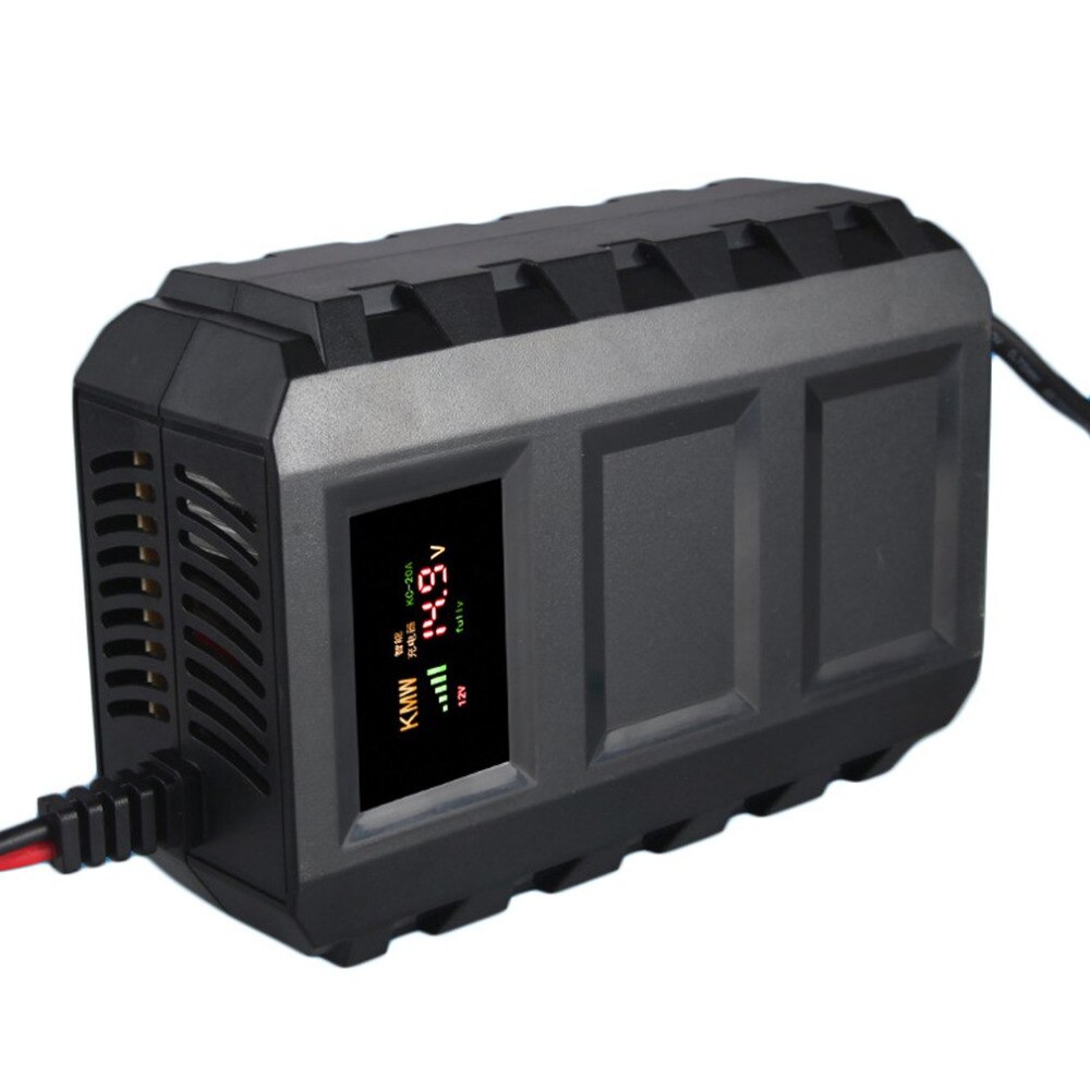 12V Intelligent Battery Charger LED Digital Display Fast 20A Lead Acid Battery Charger EU/US For Automobile Car Motorcycle