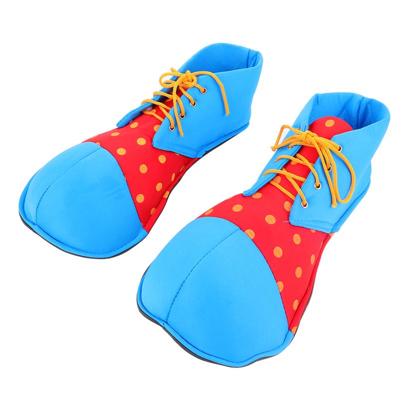1 Paar Halloween Clown Schoen Covers Clown Laarzen Halloween Kostuum Accessoires