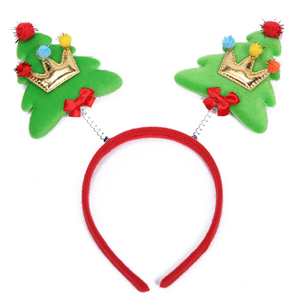 Christmas Hair Band Headband Glowing Xmas Hair Band Headwear Head Buckle