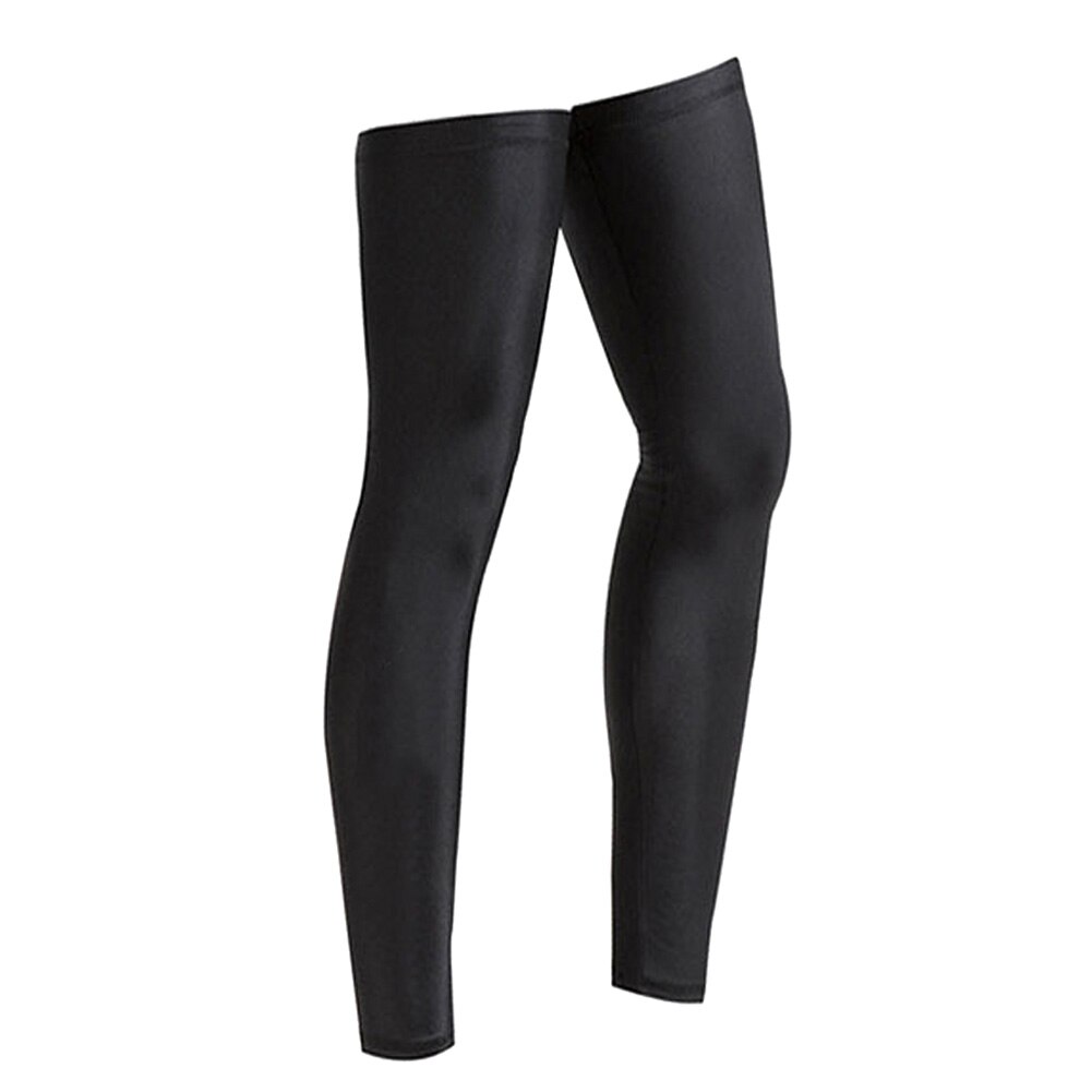 Men Women Compression Cycling Leg Warmers Sport Safety Running Legging Basketball Tight Sportswear MC889: M
