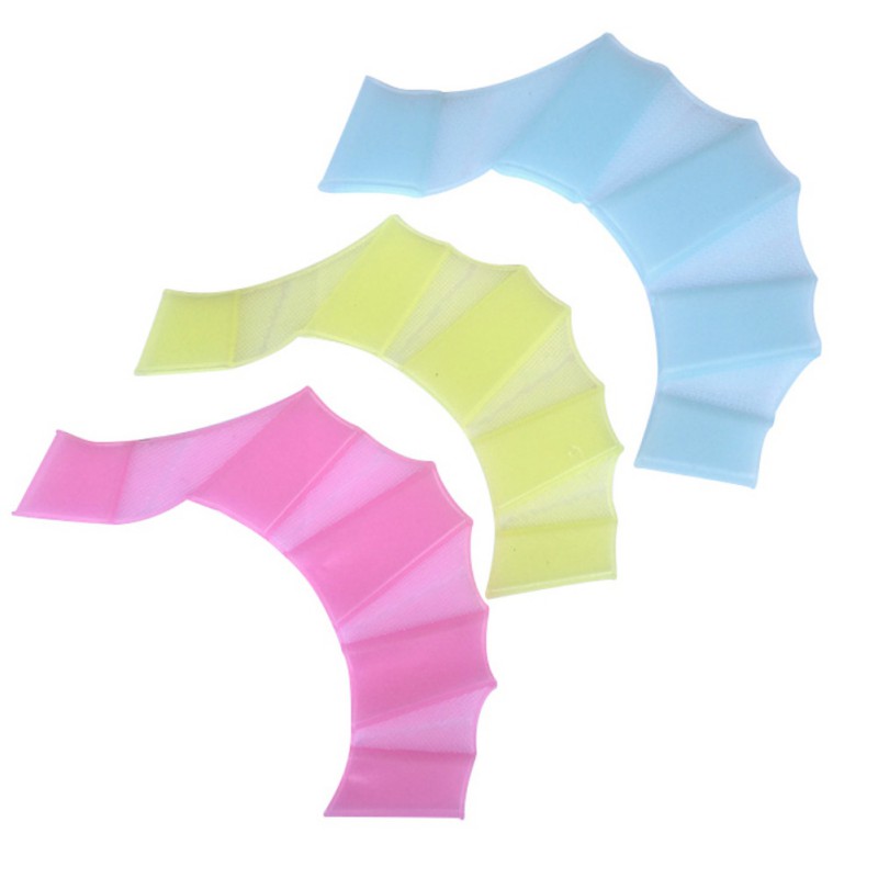 1 pcs High Silicone Gloves Flippers Swimming Palm Frogs Swim Diving Palm Tools Flying Fish