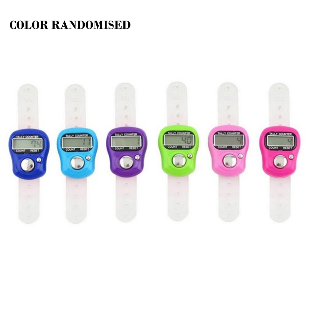 Portable Compact Electronic Chanting Counter Finger Ring Counter Chanting Counter Buddhist Supplies: Default Title