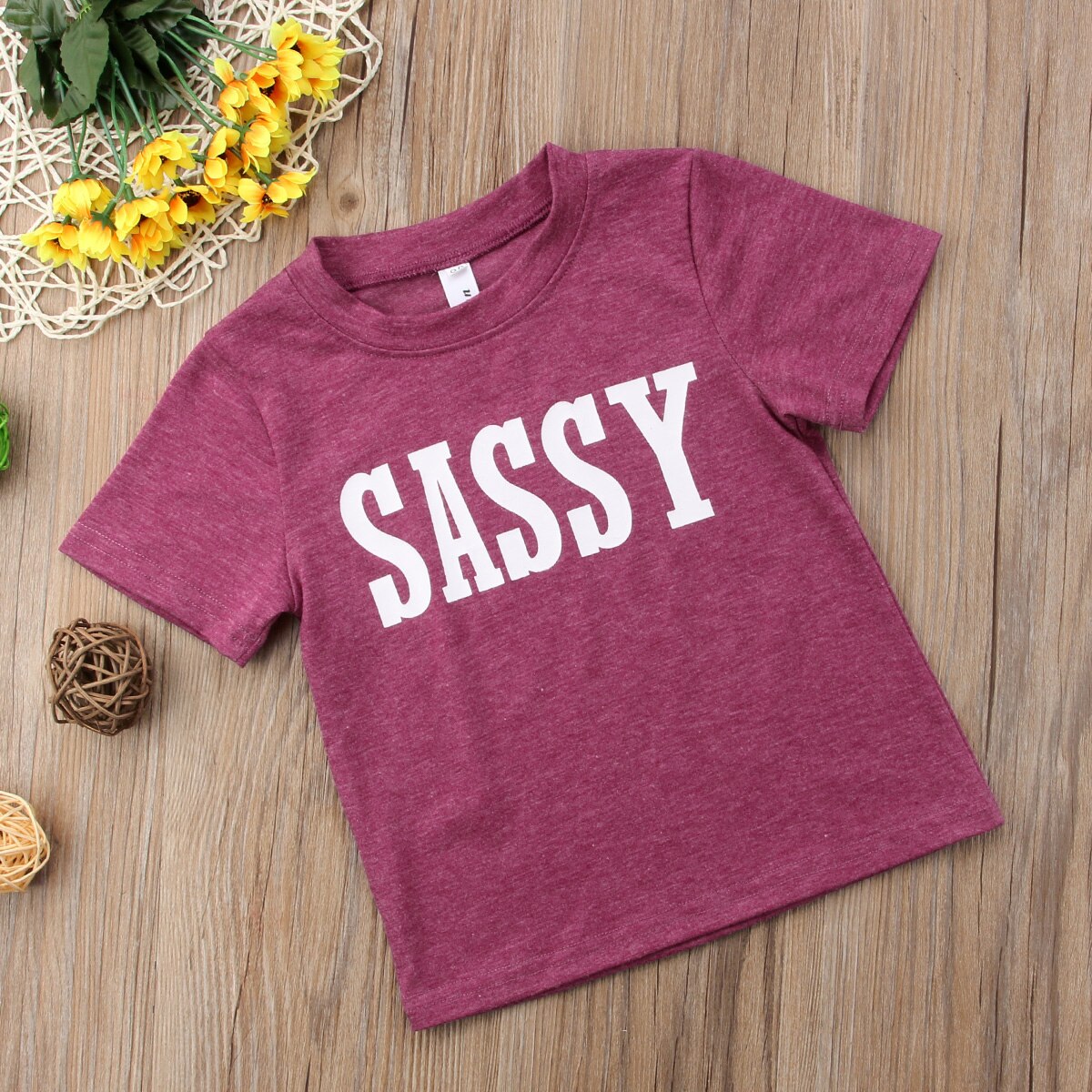Mærke småbørn børn spædbarn baby dreng pige frække toppe t-shirt bluse outfits sommer kortærmede tøj soldragt toppe 0-4y