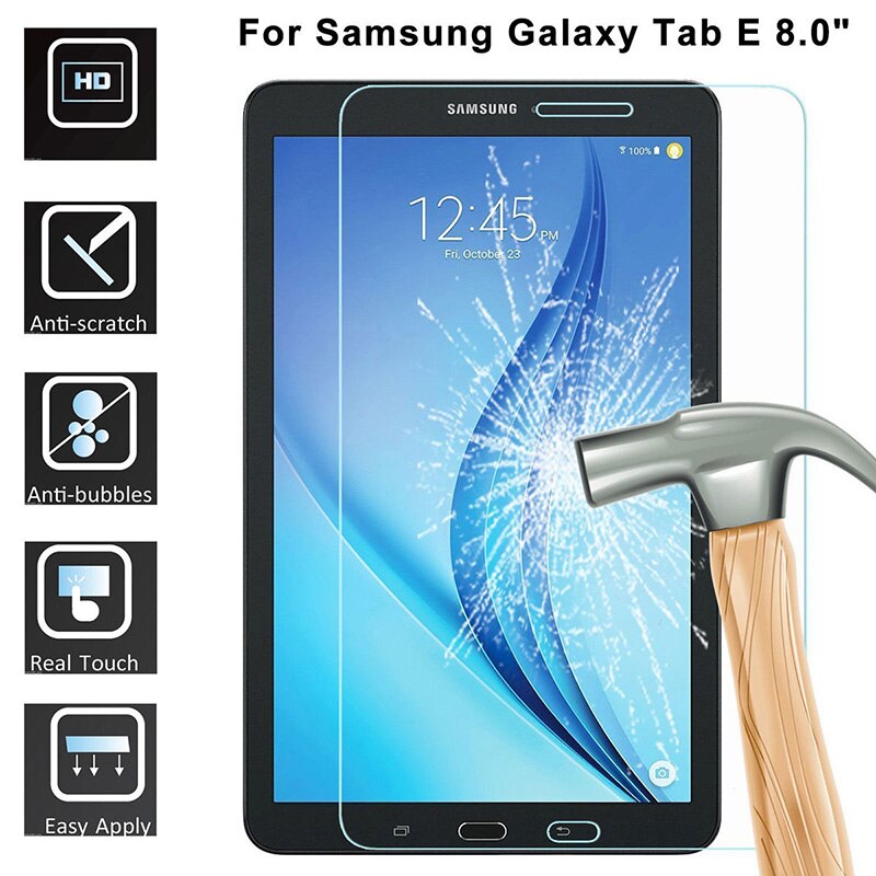 Gehard glas voor samsung galaxy tab  e 8.0 t375 t377 t377p t377r 8.0 '' tablet screenprotector flim voor sm -t377w hd glas