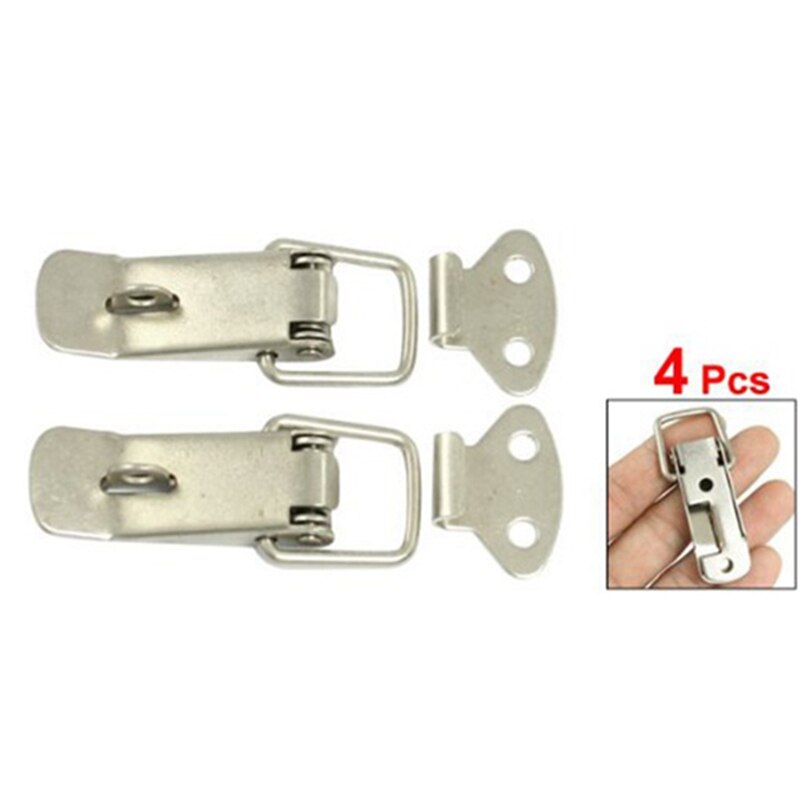 20 Pcs Hardware Cabinet Boxes Spring Loaded Latch Catch Toggle Hasp