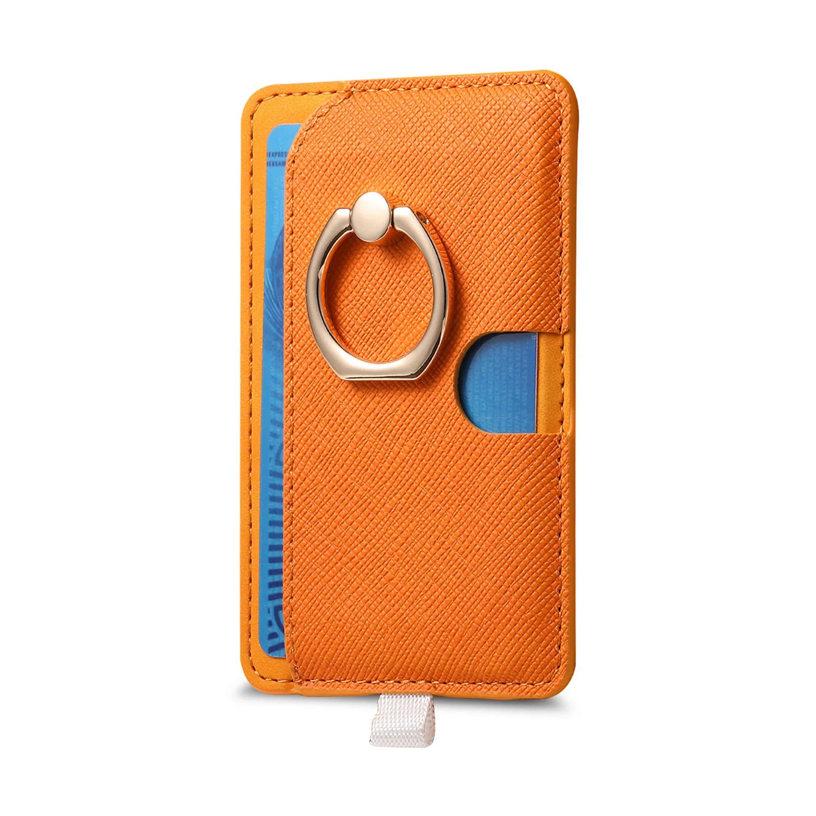 Magnetic Magsafe Card Holder Wallet Simple Ring Storage for Cards Credit Cards Debit Cards Easy Access: PURPLE