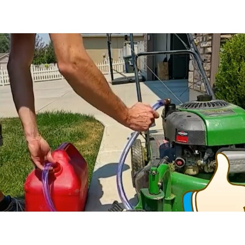 NewGas Siphon 6FT Multi-Purpose Super Easy Siphon Pump,1/2 Inch Valve Virgin Grade Tubing Safe