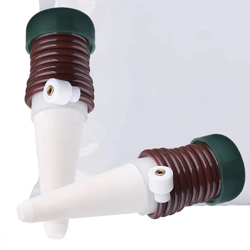 DIY Indoor Automatic Drip Irrigation Device Moving Plant Potted Waterer Bottles for Plant Waterer Ceramic Probes garden tools