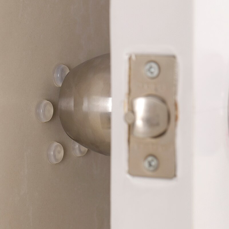 Amortisseur en Silicone auto-adhésif multifonction, protection pour meubles, bloc de porte antidérapant