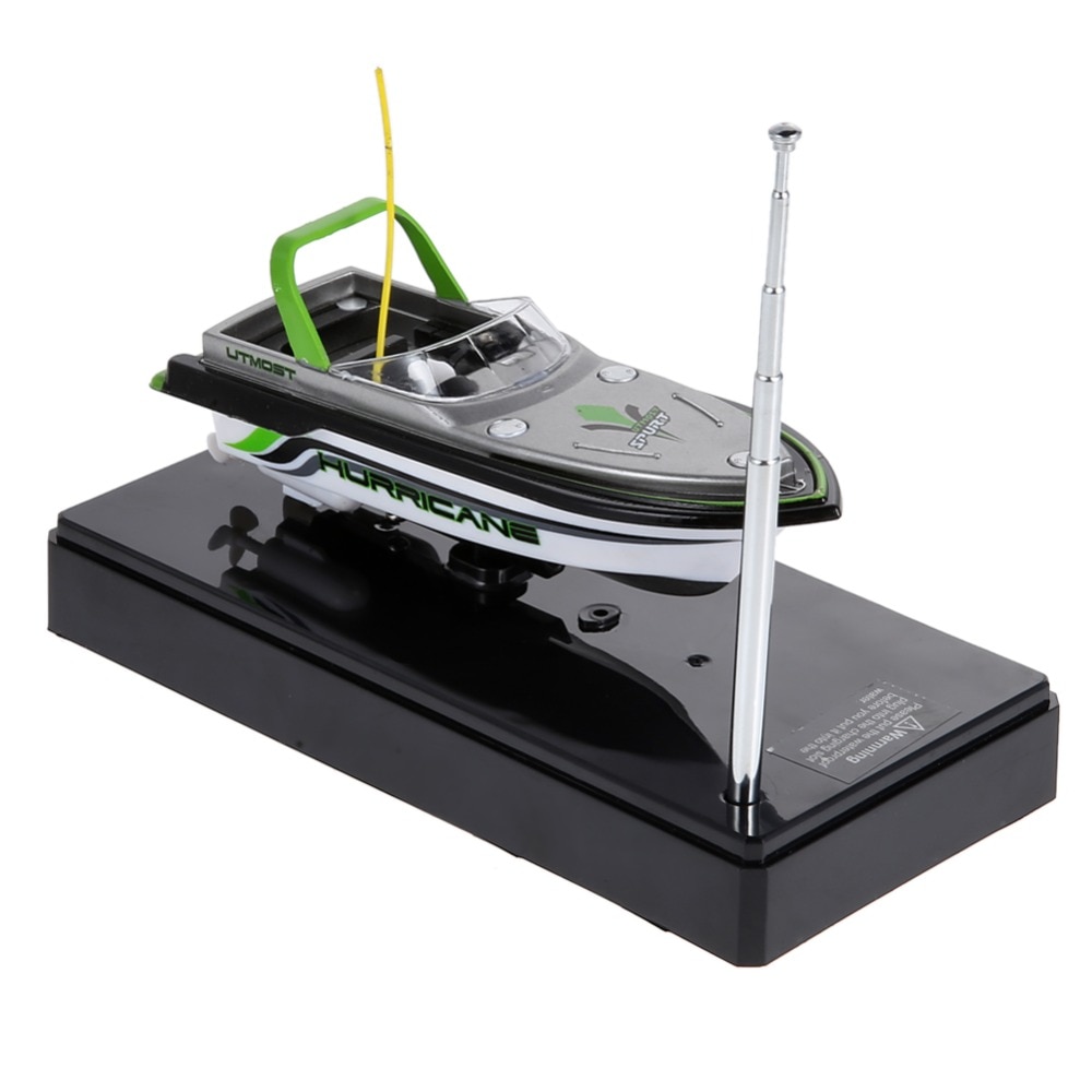 Radio Afstandsbediening Rc Boot Klaar Te Gaan Super Mini Speedboot Dual Motor Elektrische Rc Anti-overstuur Boot Rc Speelgoed Kinderen Kinderen Speelgoed