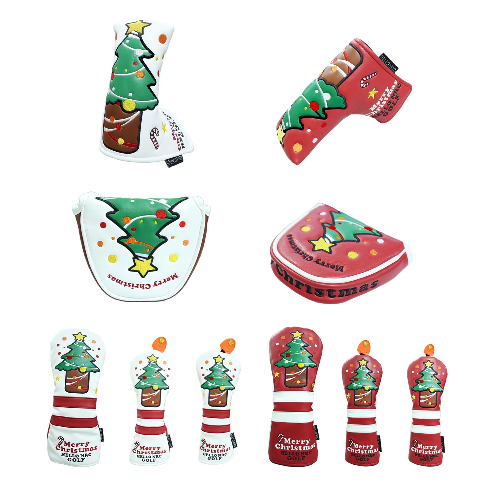 golf Headcover śliczne nakrycie głowy robić gry w golfa dla kierowcy toru wodnego hybrydowy miotacz PU skórzany ochraniacz drewna obejmuje