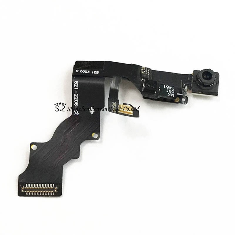 Pequeña cámara frontal para iPhone 5 5s 5c se 6 6s 6p 7 8 Plus, Sensor de luz de proximidad, Cable flexible, reemplazo de cámara frontal: For iPhone 6p