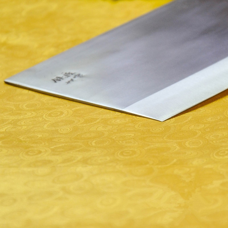 Blacksmith Traditional Chinese Stainless Steel Kitchen Slicer Handmade Forged Cut Meat Fish Vegetable Knife Chef Cleaver Knives
