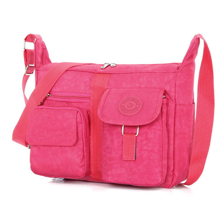 Luxury Brand Handbag Casual Messenger Bag Diagonal Shoulder Bag Unisex Small Schoolbag Single-shoulder Bag: Pink Handbag