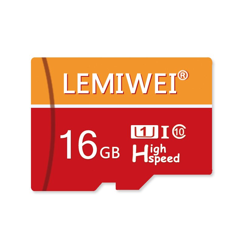 Tarjeta de memoria de 64GB 32GB 16GB TransFlash TF alta velocidad TARJETA DE UHS-I C10 tarjeta de almacenamiento para Smartphone: 16GB