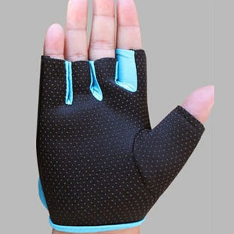 1 Pair Sport Exercise Half Finger Gloves Weight Lifting Cycling Fitness Gloves GYM Workout
