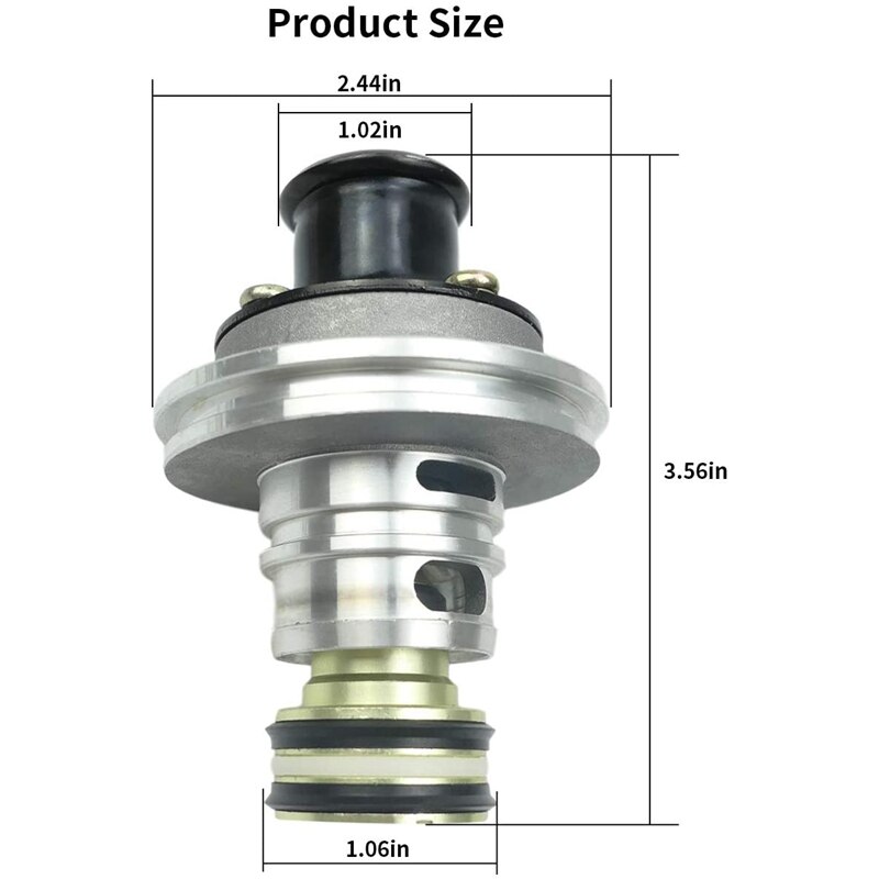 Purge Hoge Boost Purge Valve Kit AD-IP 801266 / 065612 Vervangt Bendix K022105