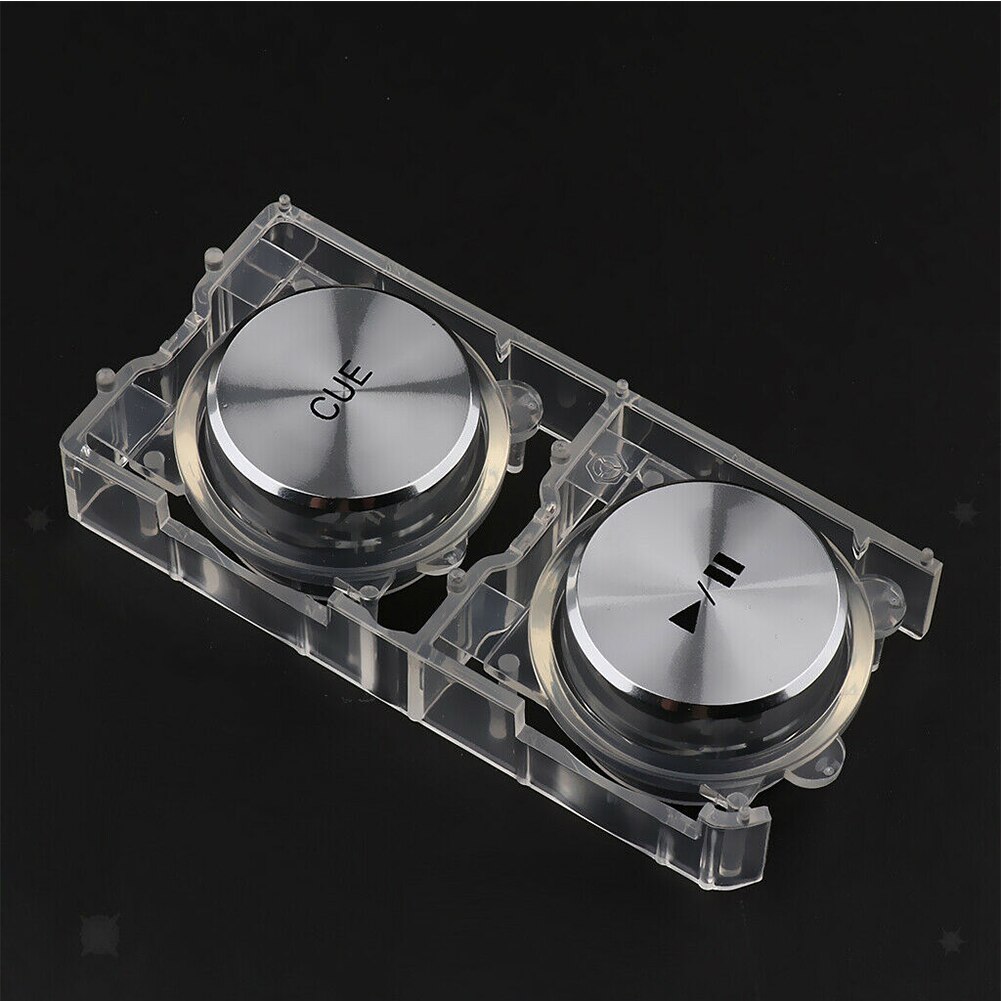 1 par de reposição durável fácil instalar substituição faixa banco mini interruptor portátil botão cue botão play pause para CDJ-2000NEXUS