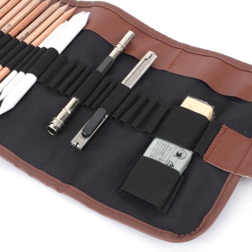 29 sztuk ołówek robić szkicowania zestaw profesjonalny szkicowanie rysunek 2b4b długopis robić malowania dzieci narzędzia szkic artsupplie pióro robić rysowania penci F6Z6