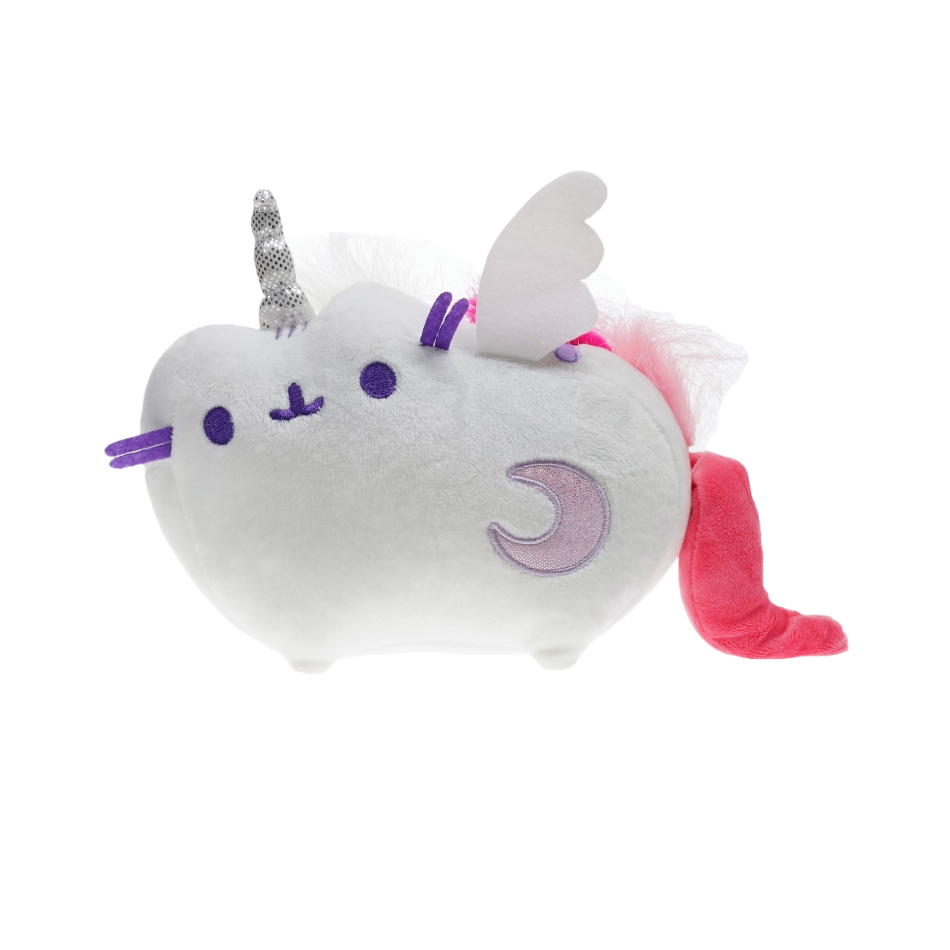 15CM juguete de peluche Donut unicornio Kawaii Ángel gato dibujos animados relleno de felpa Animal muñeca patatas fritas helado Pizza gato para niños: Marrón rosado