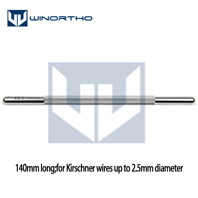 Doblador de alambre de pines pequeños, instrumentos ortopédicos veterinarios, kirschner, pines de cables: K wire bender