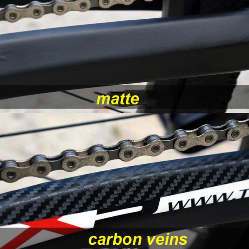 20 in 1 fiets sticker zelfklevend decal onderdeel diy pasta ketting verwijderbaar universeel race mountainbike frame beschermer
