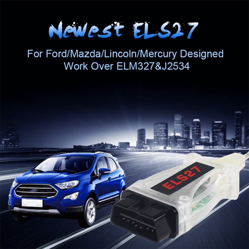 448F 1Piece Vehicle Detection Tools Durable Diagnostic Scanner FORScan Code Reader ELS27 OBD2 Car Accessories