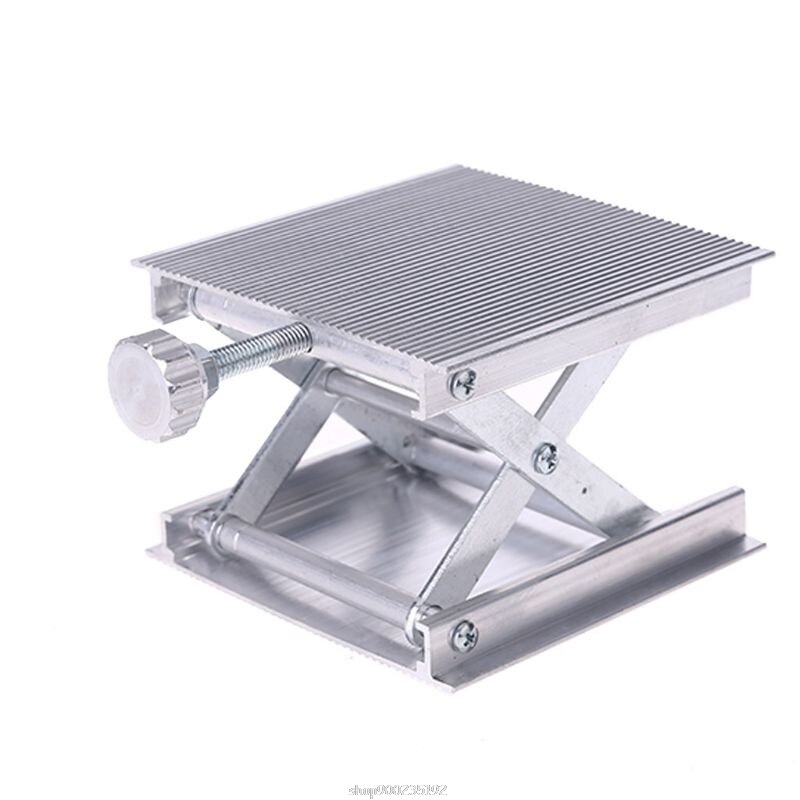 Stainless Steel Adjustable Lift Table Woodworking Engraving Lab Lifting Stand Rack Lift Platform N25 20