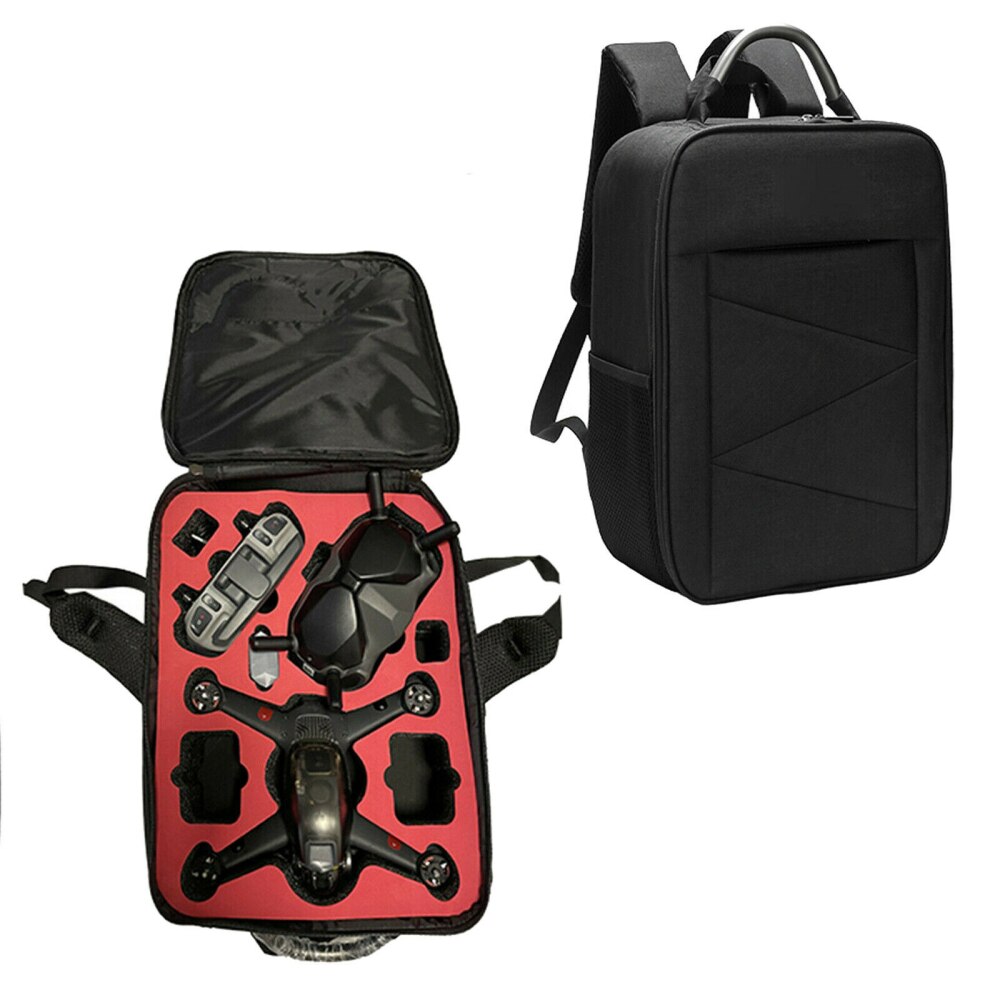 Miieomi Backpack for DJI FPV Combo and Drone, Waterproof Case, Backpack for DJI Accessories (Drone and Accessories Not Included), Plain, Unisex