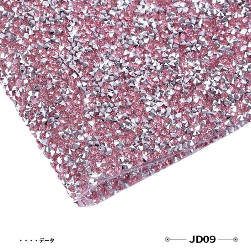 Diamant gommage ongles tapis Salon pratique coussin oreiller paillettes pliable coussin manucure Nail Art Table tapis outil: JD-09
