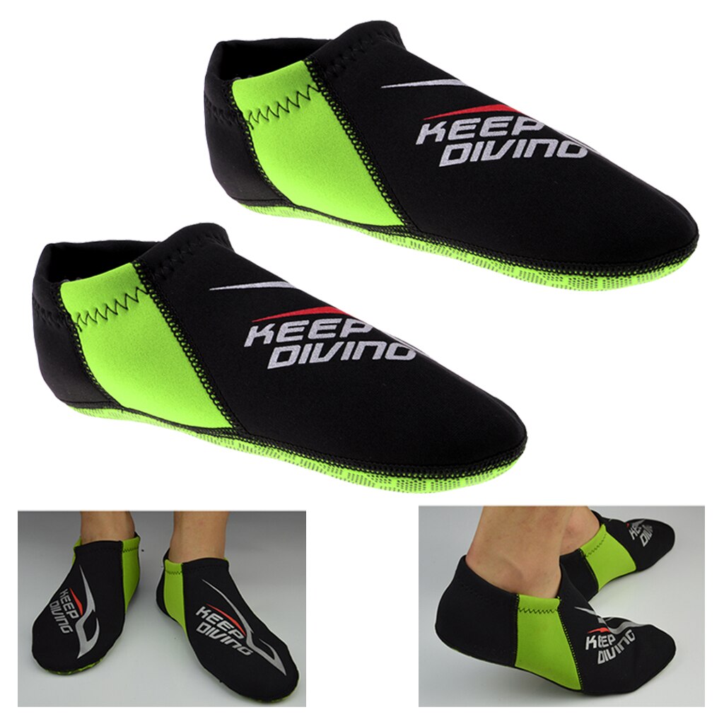 3mm Neoprene Socks - Keep Warm & Prevent Scratch for Scuba Diving, Snorkeling, Swimming & Water Sports
