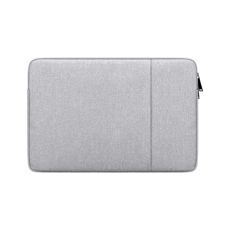 Laptop Sleeve Bag with Pocket for MacBook Air Pro Ratina 11.6/13.3/15.6 inch 11/12/13/14/15 inch Notebook Case Cover for Dell HP: grey / 14.1 inch