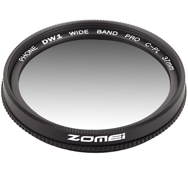 ZOMEI 37MM Phone Camera Circular Polarizer CPL Lens for iPhone 7 6S Plus Samsung Galaxy Huawei HTC Windows Android